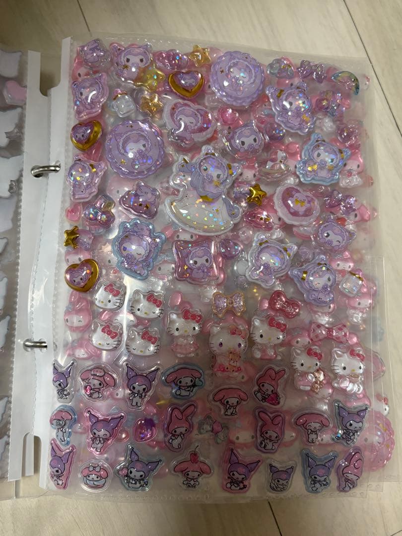 サンリオ ボンボンドロップシール シール帳