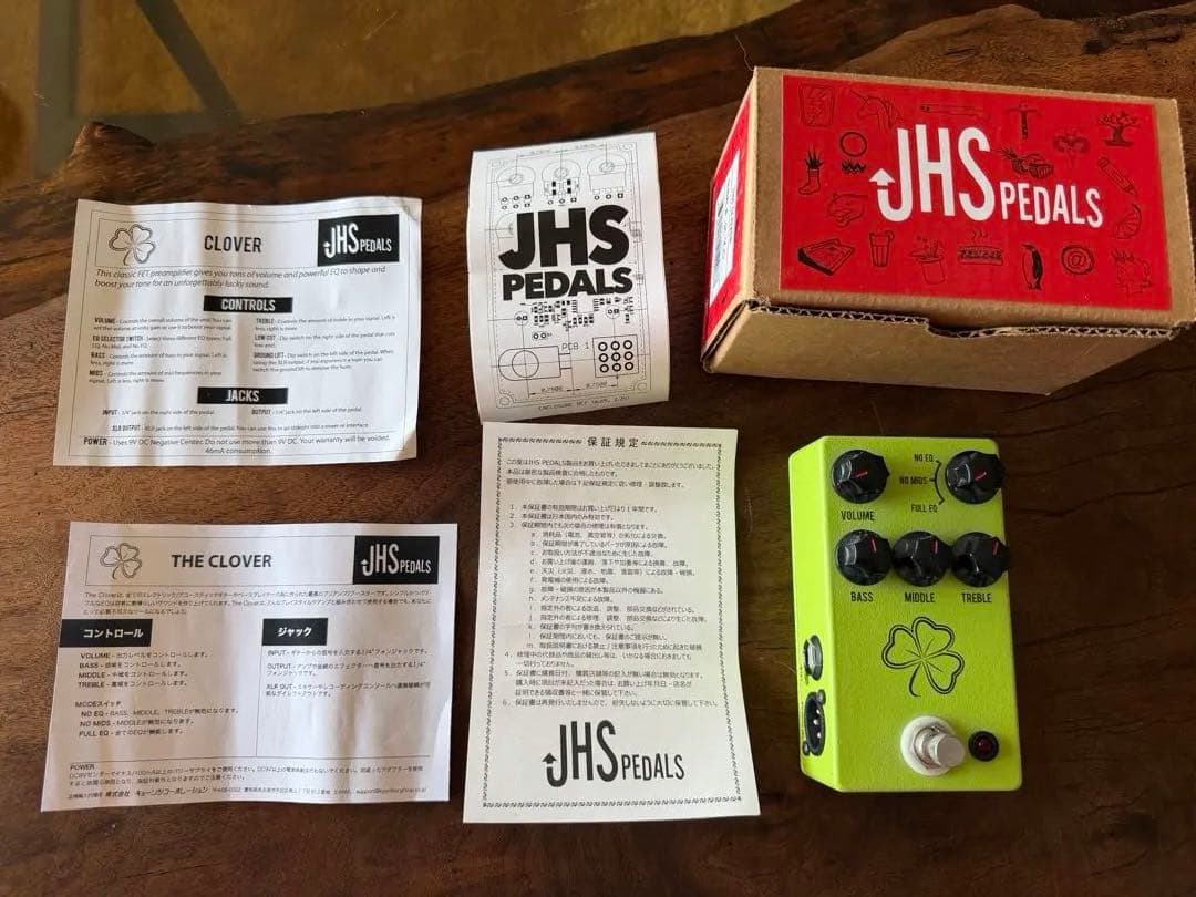 JHS PEDALS The Clover ギターエフェクター