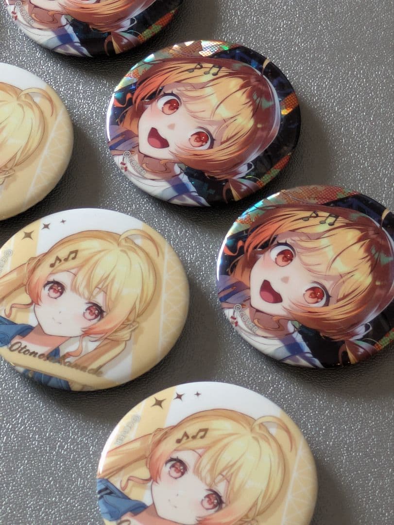 音乃瀬奏　缶バッジ　ReGLOSS 1st Live