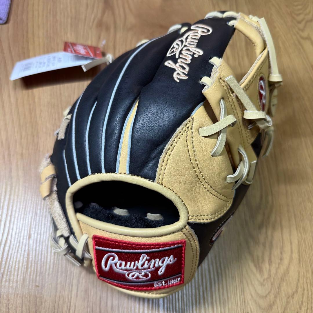 【新品未使用】ローリングス 内野手用 野球軟式グローブ
