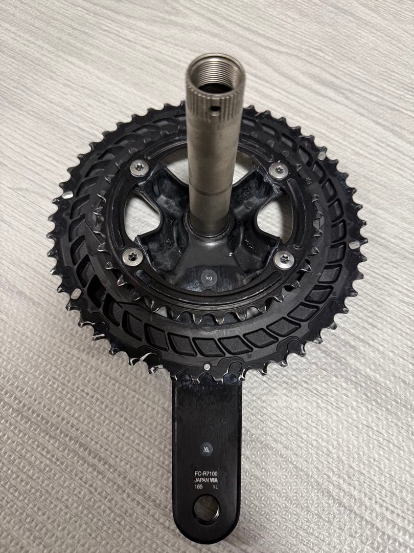 シマノ 105 r7100 165mmクランク右側のみ 50-34t