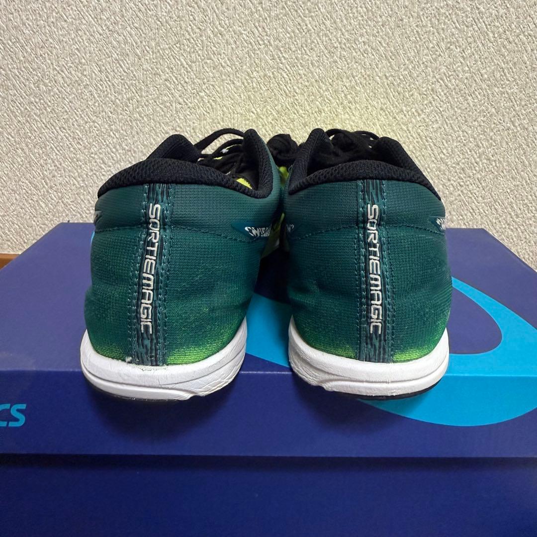 美品✨️ asics ソーティマジックRP6 イエロー 27.5 ターサージール