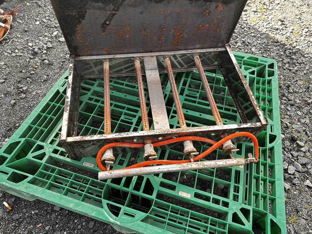 【兵庫】【引取】 業務用　鉄板焼　焼きそば　お好み焼き　コンロ 厨房機器