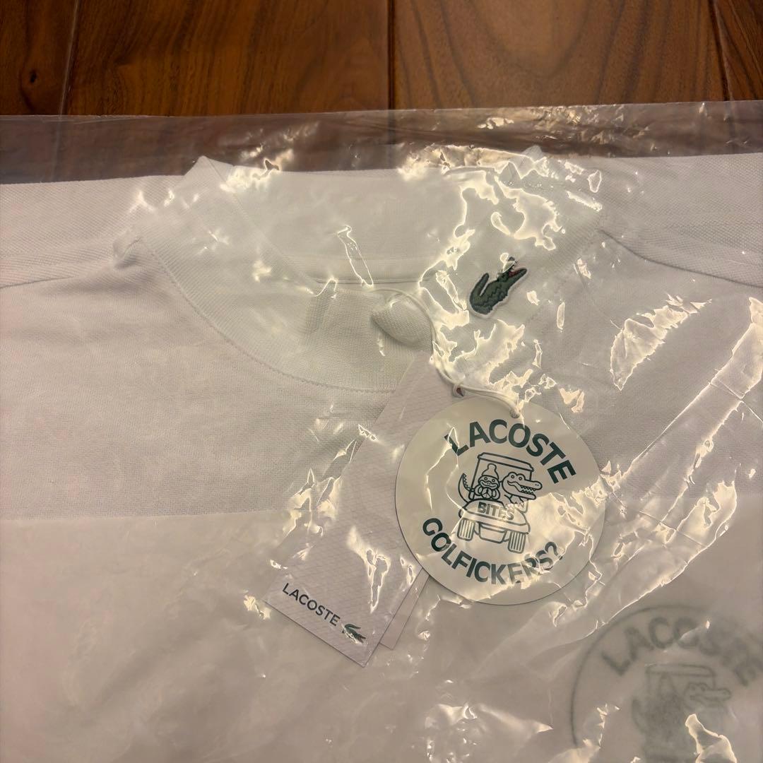 新品 LACOSTE x GolfickersラコステゴルフィッカーズWhite