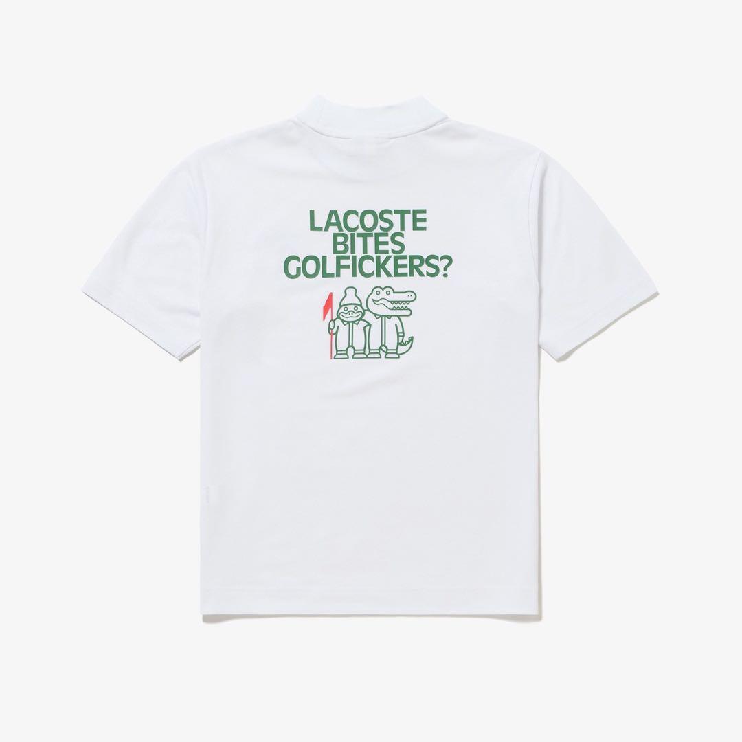 新品 LACOSTE x GolfickersラコステゴルフィッカーズWhite