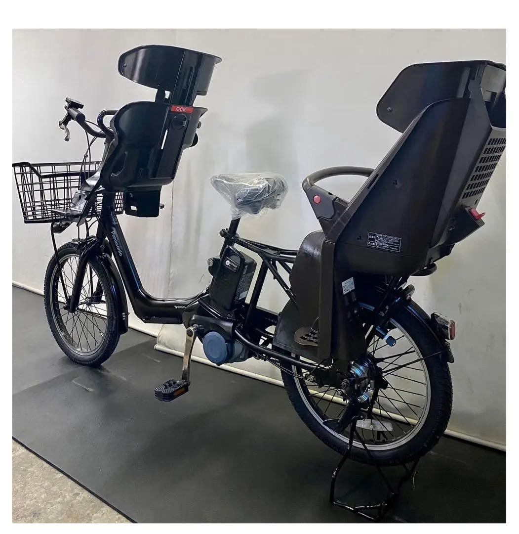 1年保証　送料無料　新型　パナソニック　ギュット　黒色　電動アシスト自転車　人気