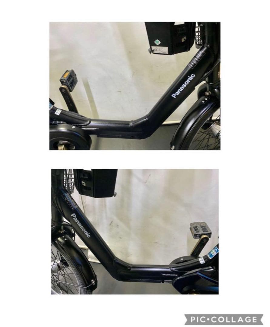 1年保証　送料無料　新型　パナソニック　ギュット　黒色　電動アシスト自転車　人気