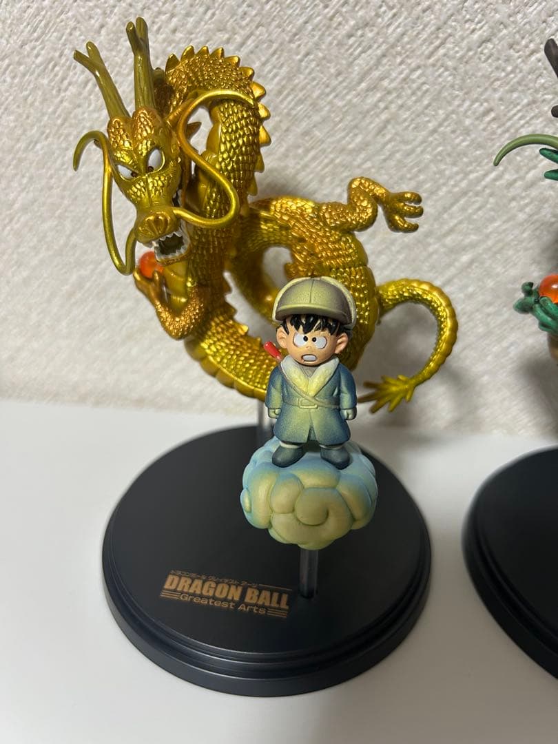 ドラゴンボール グレイテストアーツ　孫悟空&神龍ノーマル&シークレット