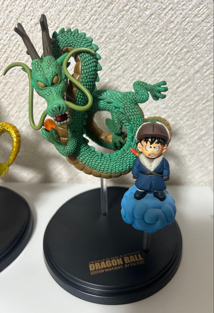 ドラゴンボール グレイテストアーツ　孫悟空&神龍ノーマル&シークレット