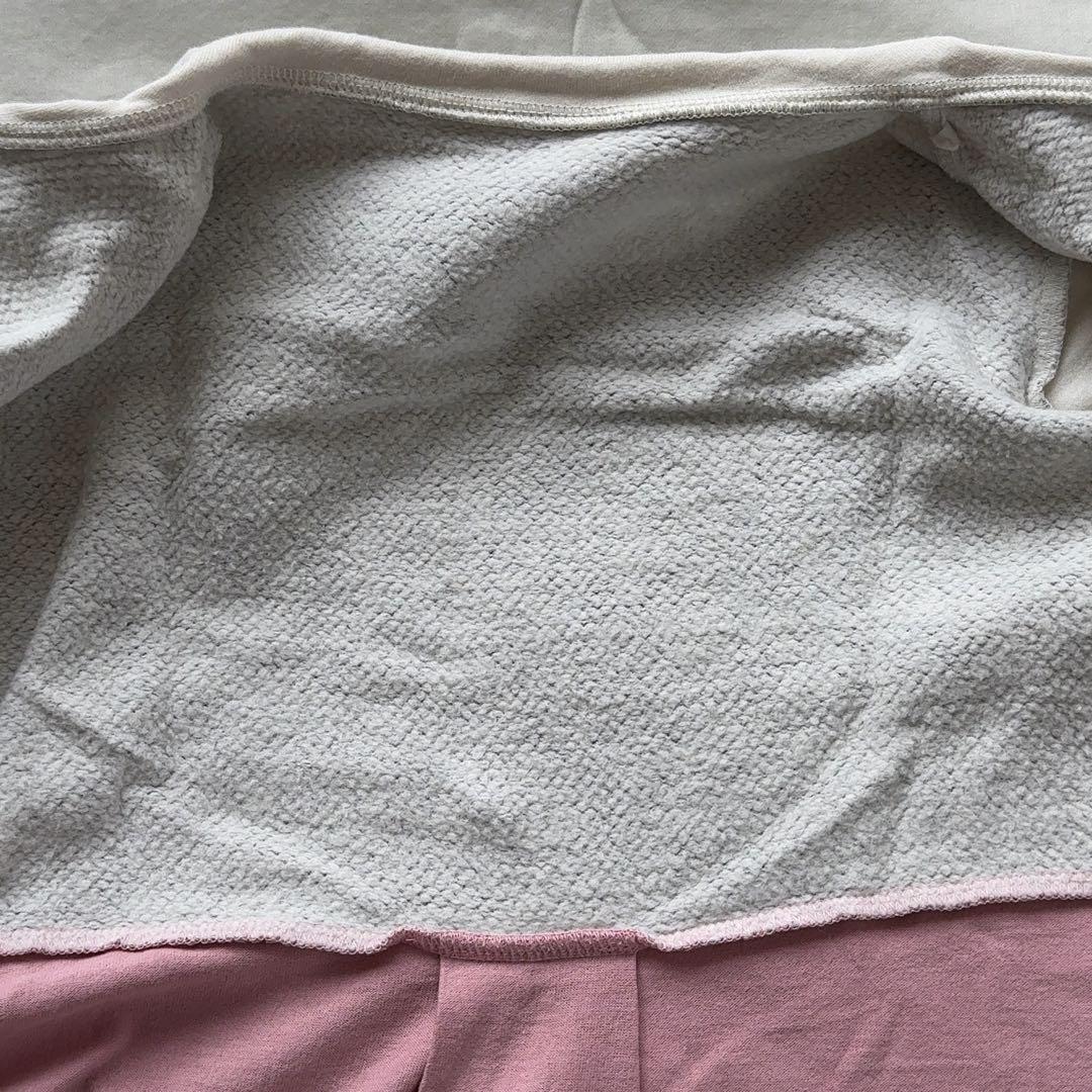 チャコット　ジップアップ　ワンピース　バレエ刺繍ジッパードレス 長袖