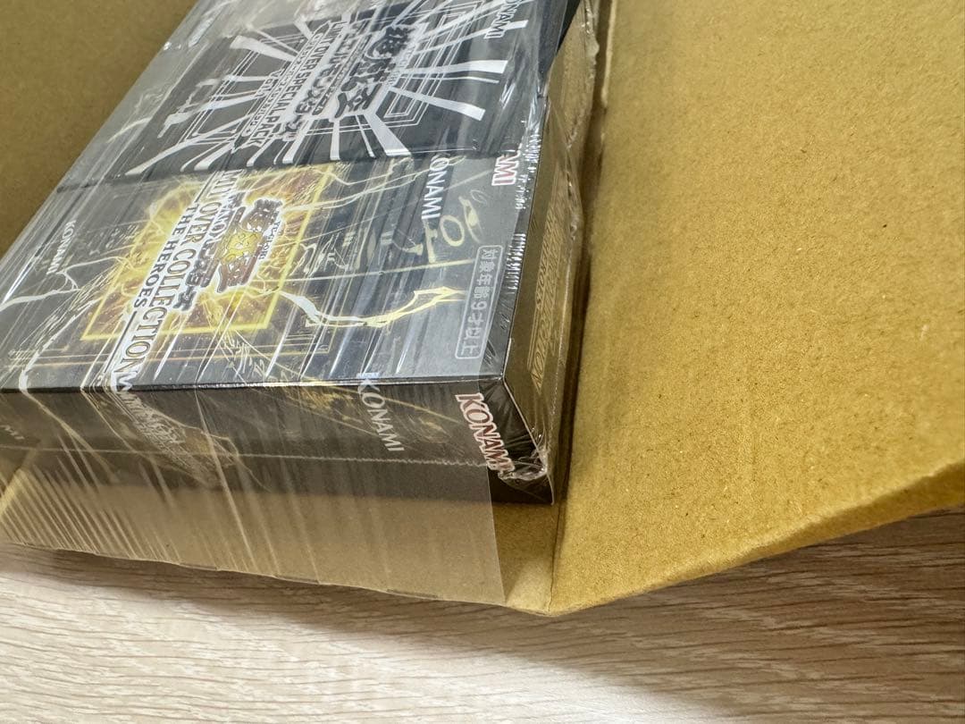 シュリンク付　遊戯王 リミットオーバーコレクション　ヒーローズ　3BOX 新品