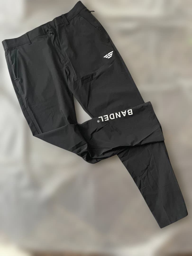 BANDEL ブラックパンツ メンズ ゴルフウェア