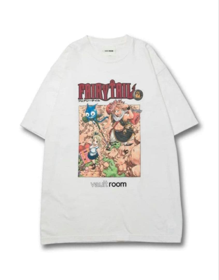 フェアリーテイル　vaultroom Tシャツ　オフホワイト　Lサイズ