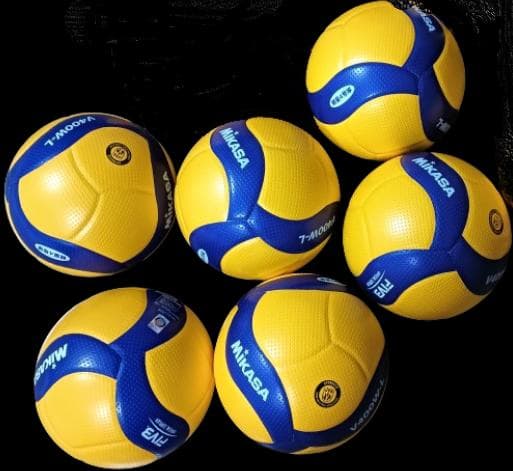 ミカサ軽量バレーボール「６球セット」 小学生検定4号試合球