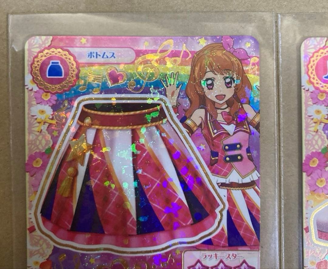 アイカツ 大空あかり ピンクパレードスカート ショートブーツ CP アニメ柄