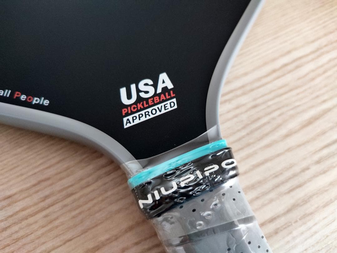 ピックルボール パドル NIUPIPO T700 カーボンファイバ 灰色