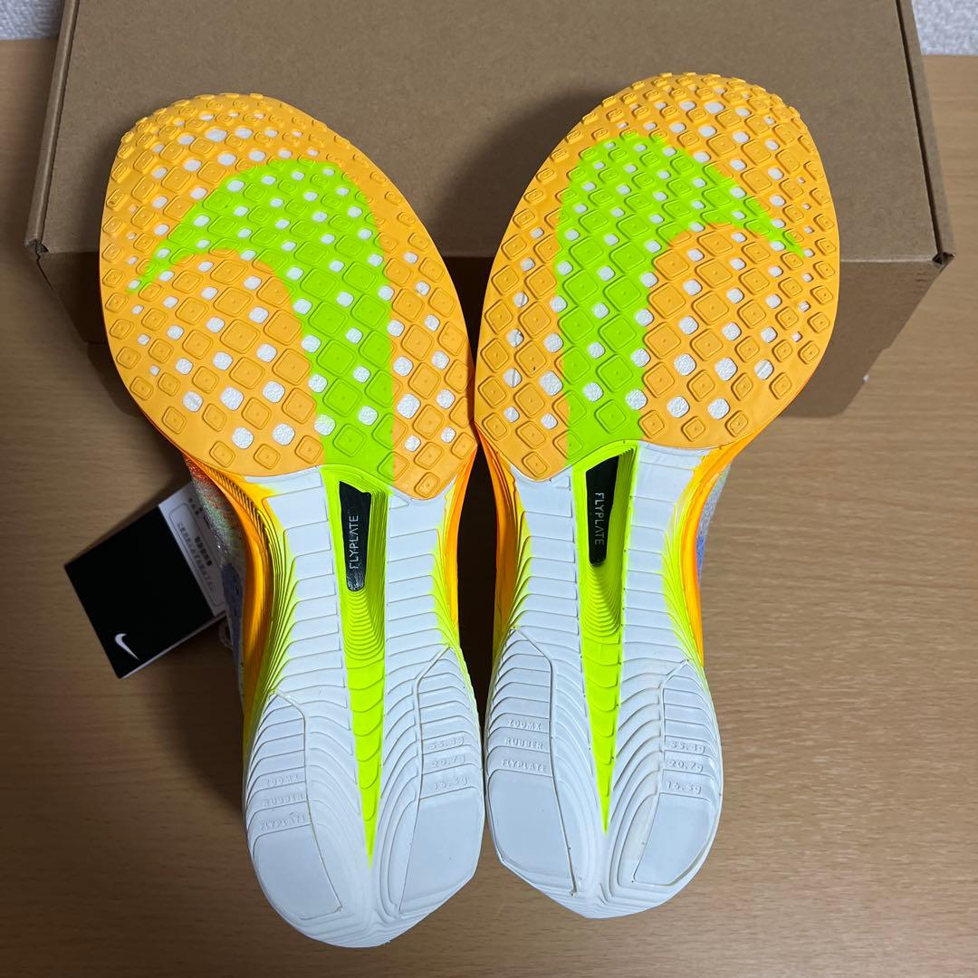 新品 ZOOMX VAPORFLY NEXT% 3 ORANGE 24.5cm
