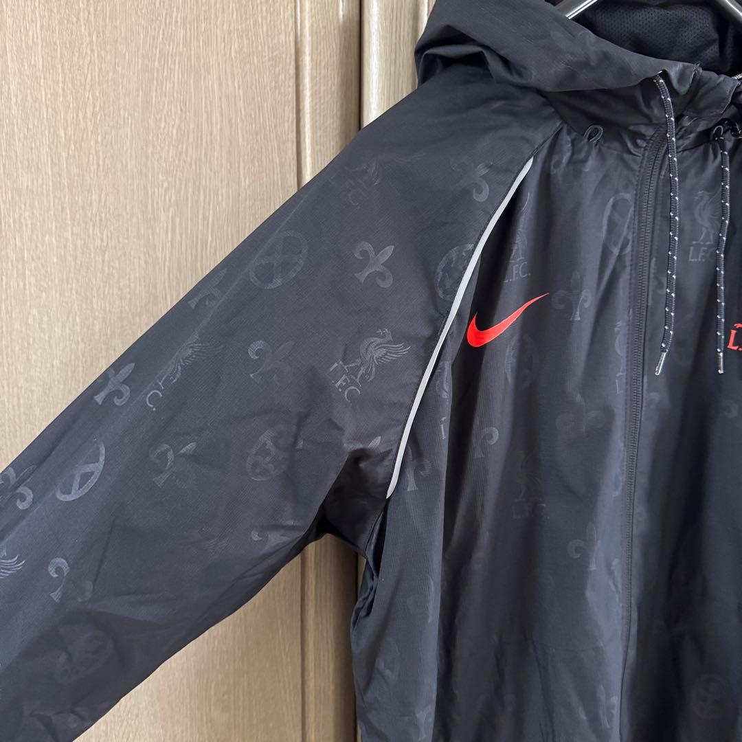 NIKE/ナイキ リバプール フード付トラックジャケット Mサイズ/ブラック