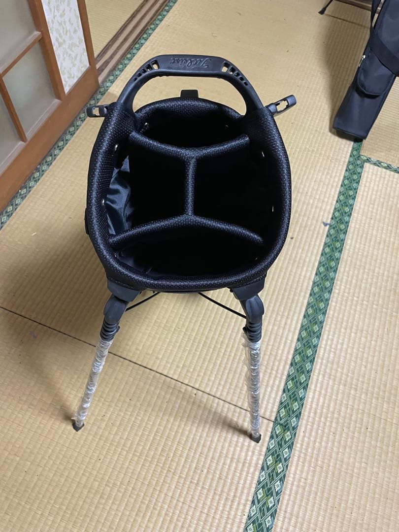 新品 未使用Titleist ゴルフスタンドバッグ ブラック