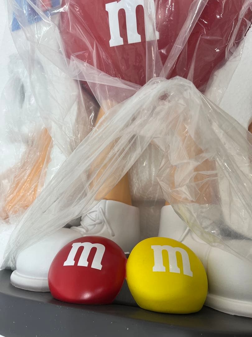 M&M's エムアンドエムズ ディスペンサー 特大フィギュア　レッド置物　飾り