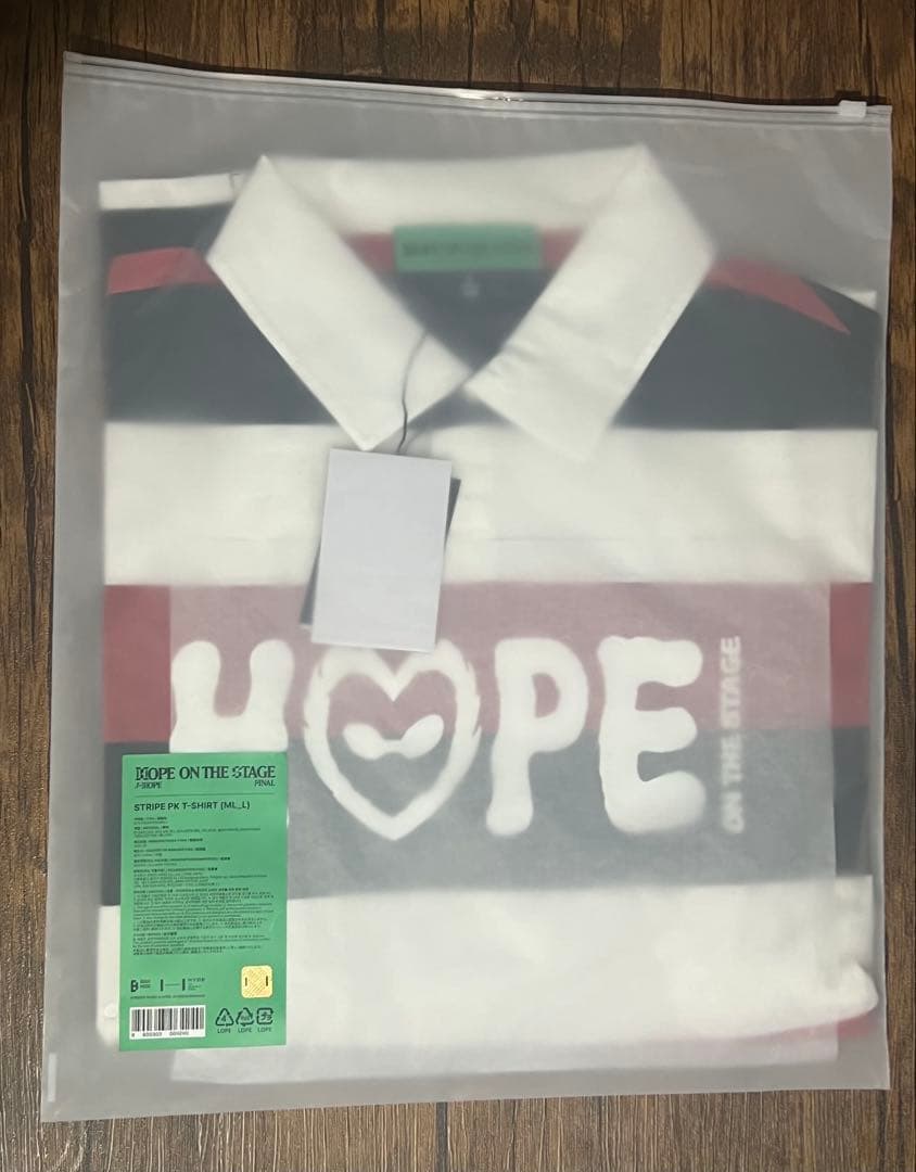 HOPE ON THE STAGE Stripe T-Shirt L【トレカ無】