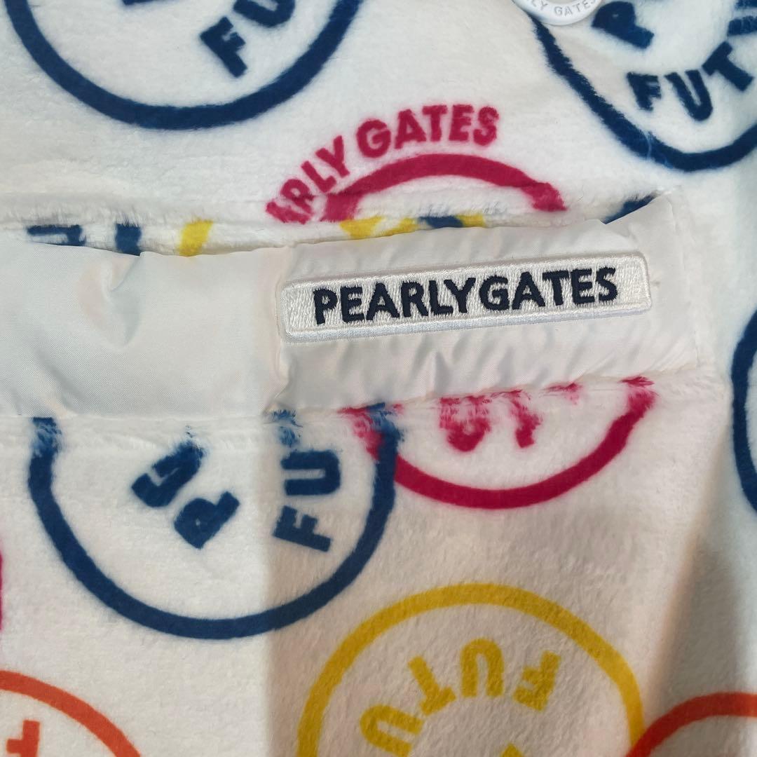 【新品未使用】PEARLY GATES ロゴプリントスカート　サイズ１