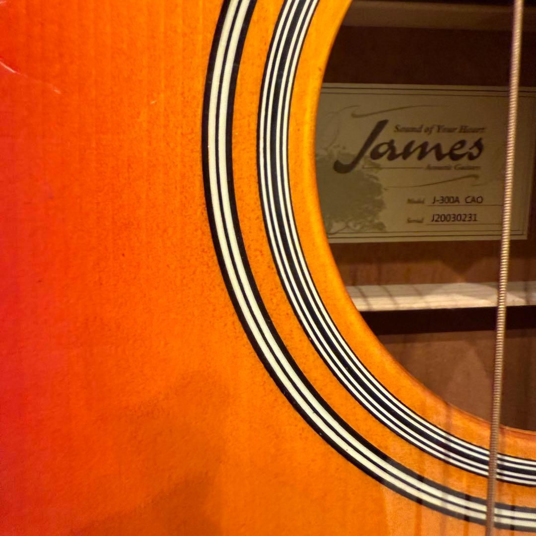 James J-300A CAO アコースティックギター