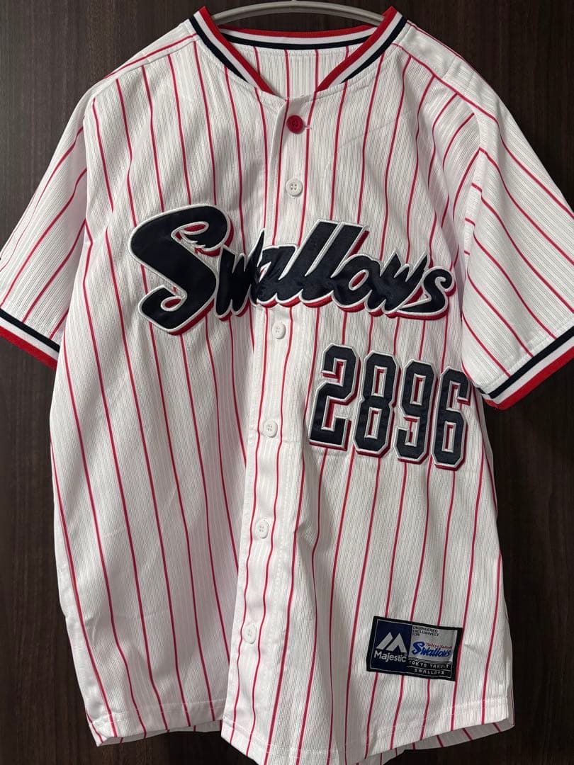 【入手困難】つば九郎 2000試合出場記念ユニフォーム Mサイズ ヤクルト
