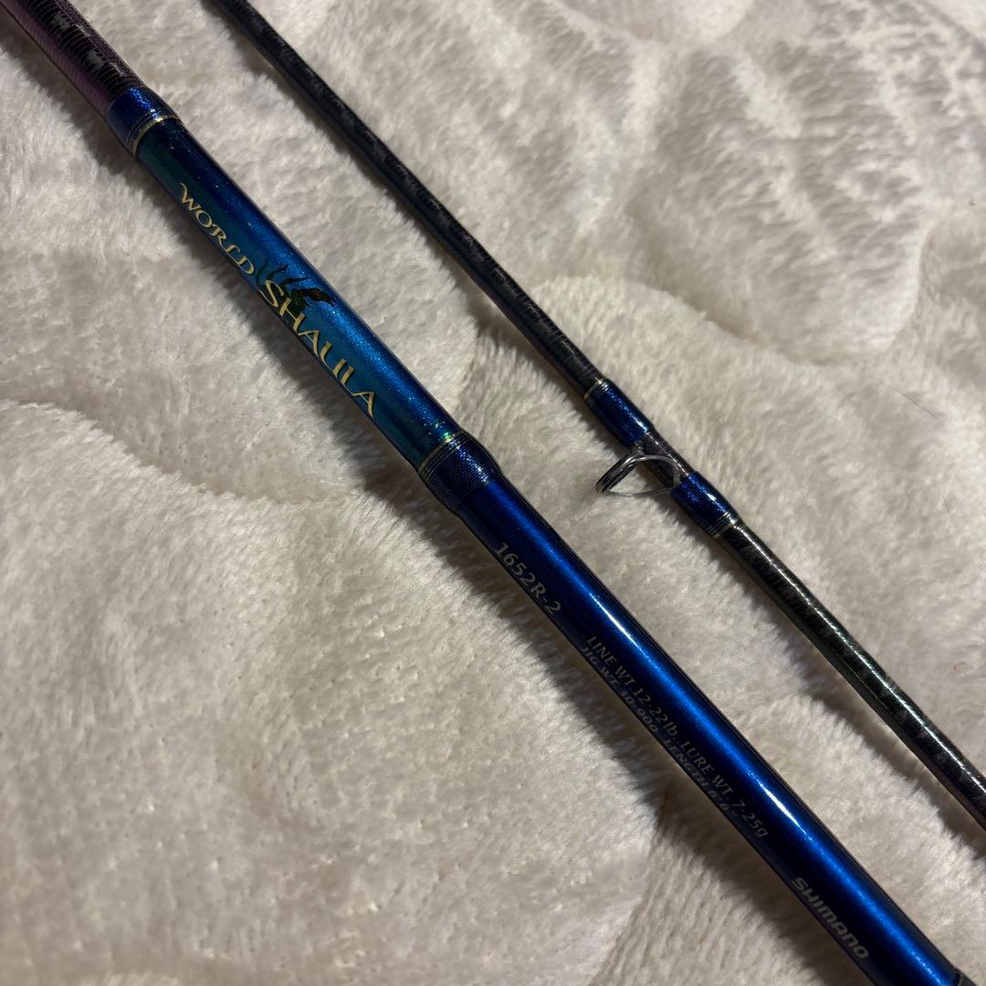 シマノ ワールドシャウラ 1652R-2 ブルー 美品