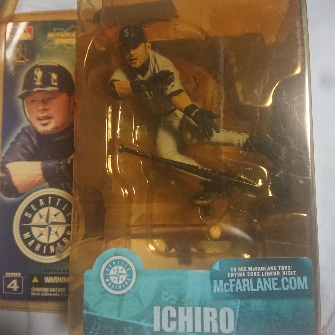 7※イチロー マクファーレン フィギュア シリーズ4 バント×3色
