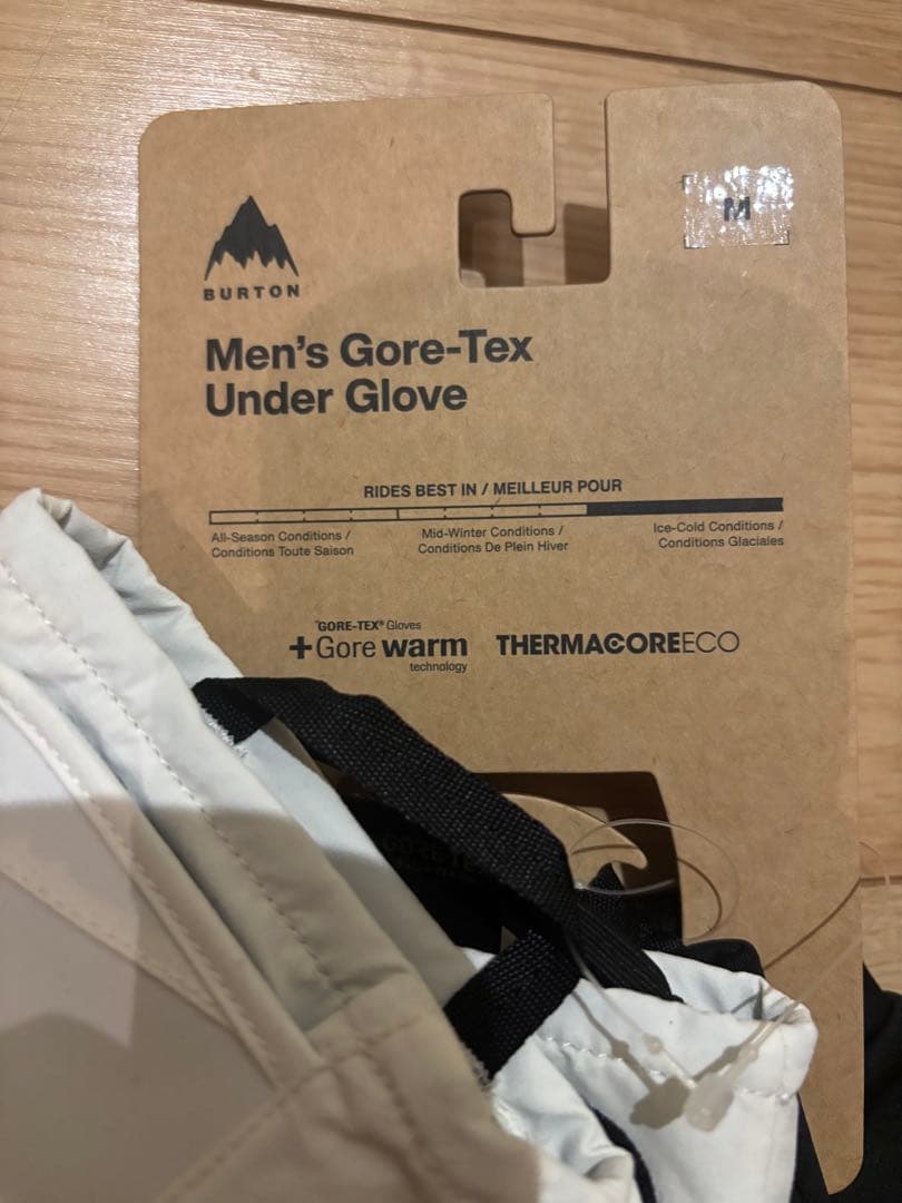 Burton Gore-Tex Under Glove M スタウトホワイト