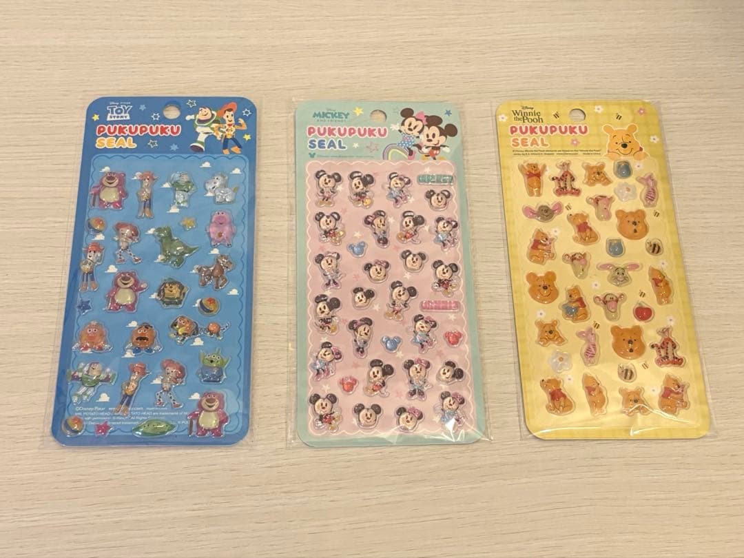 【新品未開封】ディズニープチドロップシール13枚セット(正規品)