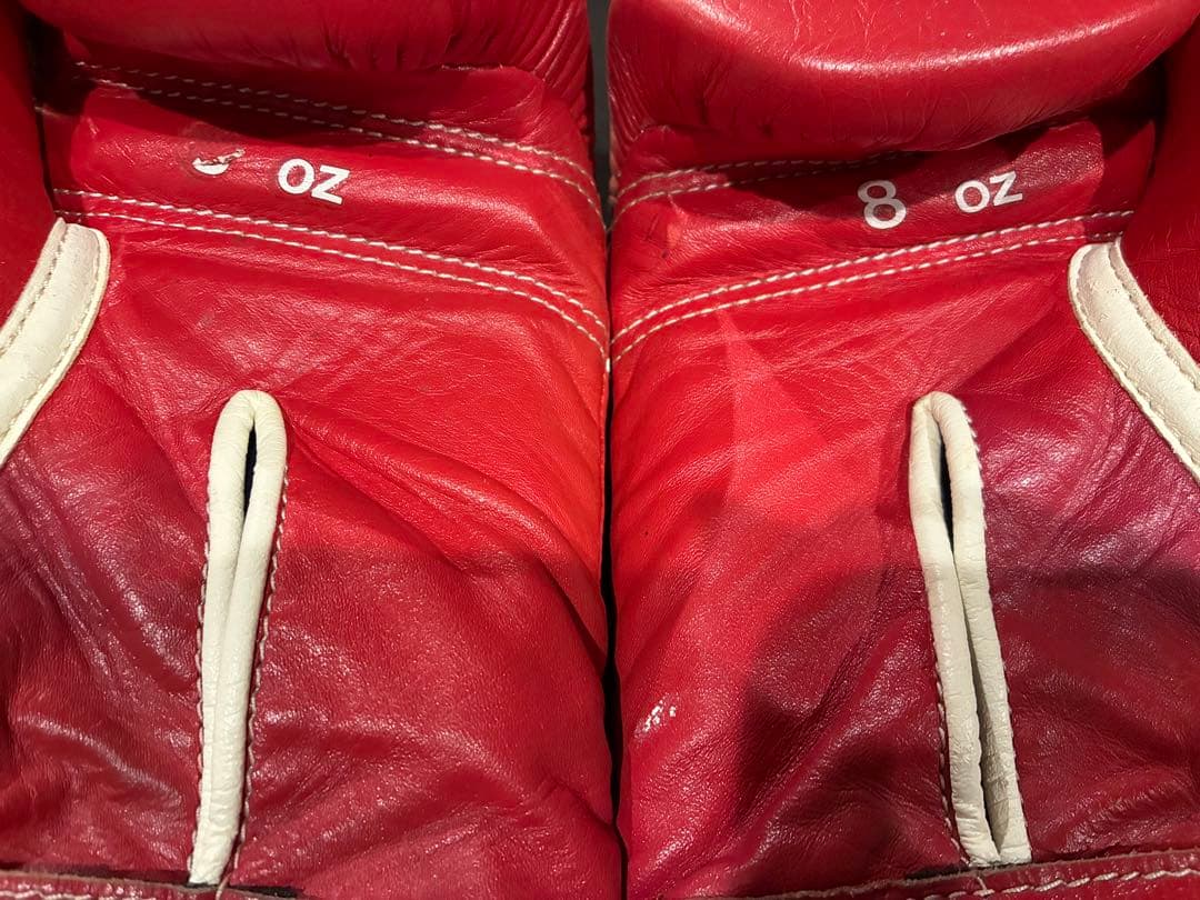 【美品】Winning ボクシンググローブ 8oz 赤