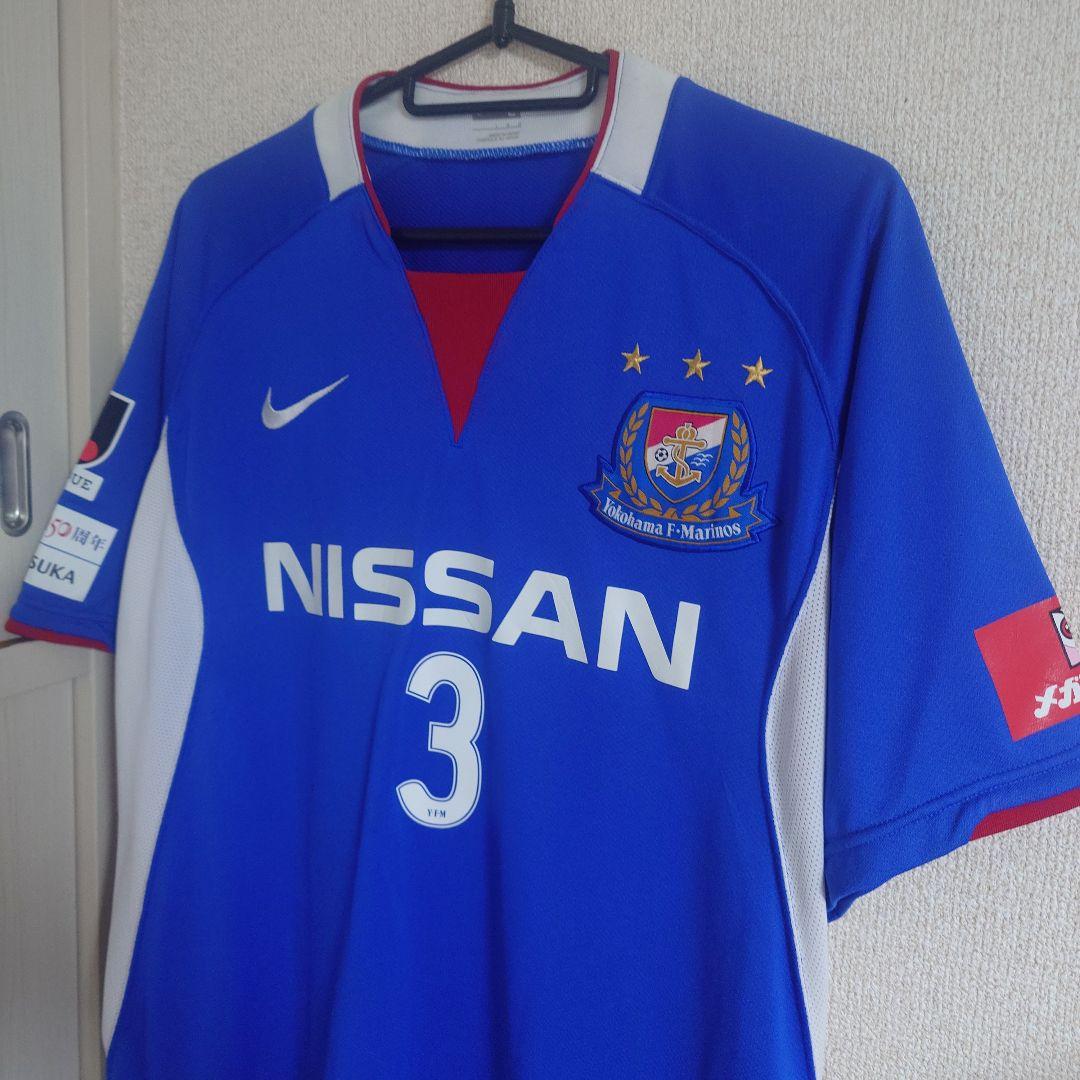 【美品】横浜Fマリノス2009年ホームユニ Lサイズ 松田直樹
