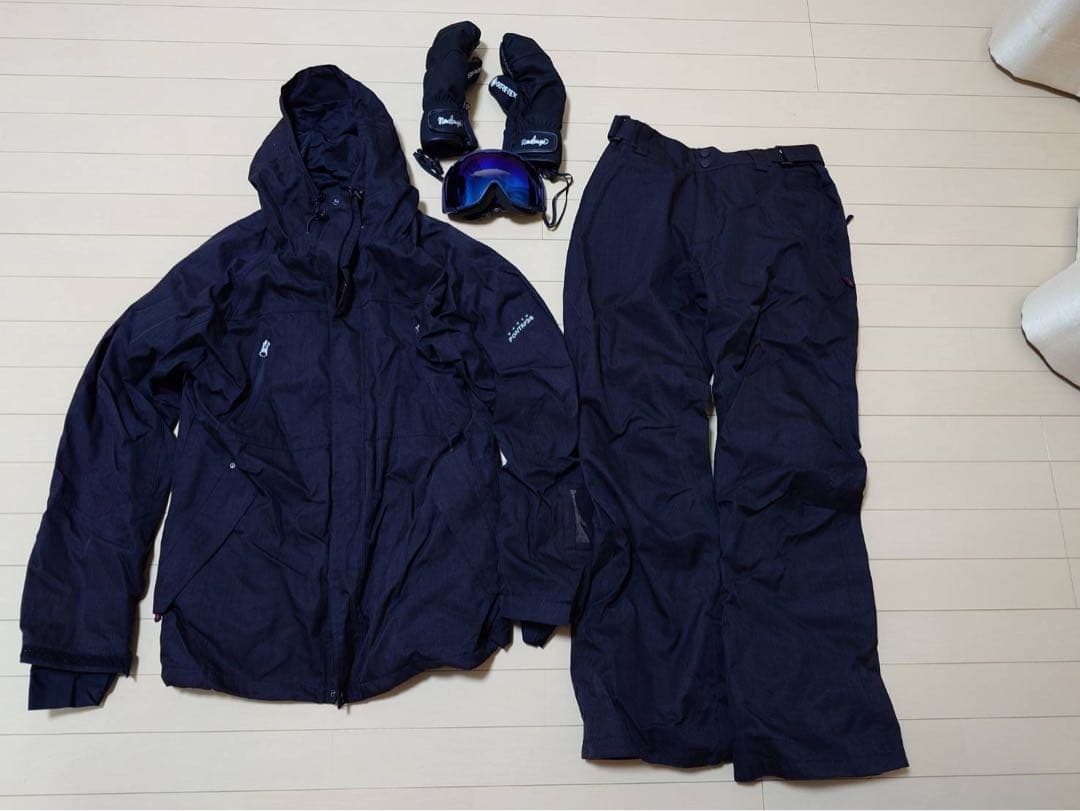 BURTON スノーボード バインディング、ウエア付き