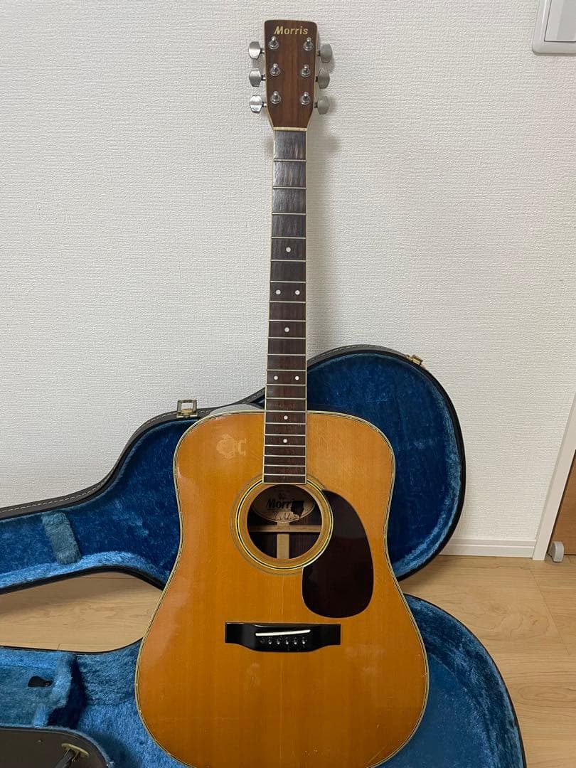 MorrisモーリスW-30アコースティックギターケース付