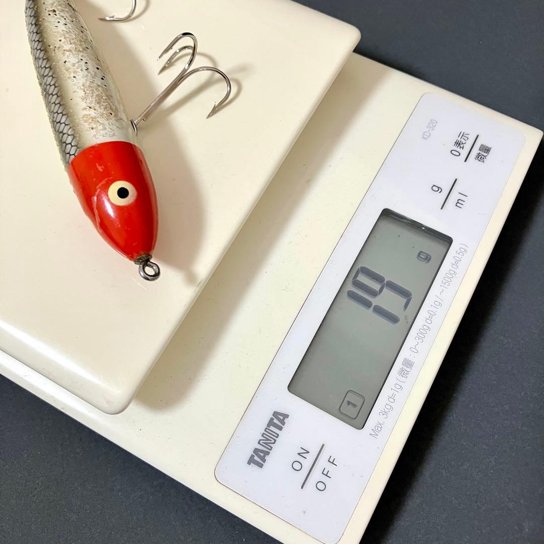 ヘドン 1stザラ RHF赤頭鱗ベタ　1939年〜1st HEDDON ZARA