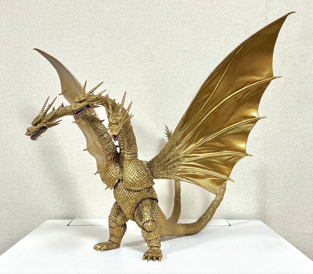 G*】様 【訳あり】S.H.MonsterArts キングギドラ 酒井ゆうじ原型