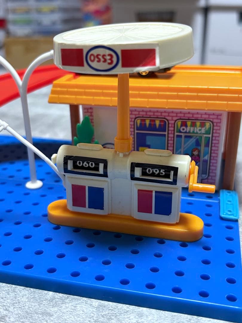 トミカのまち ガソリンスタンド 日本製 ESSO