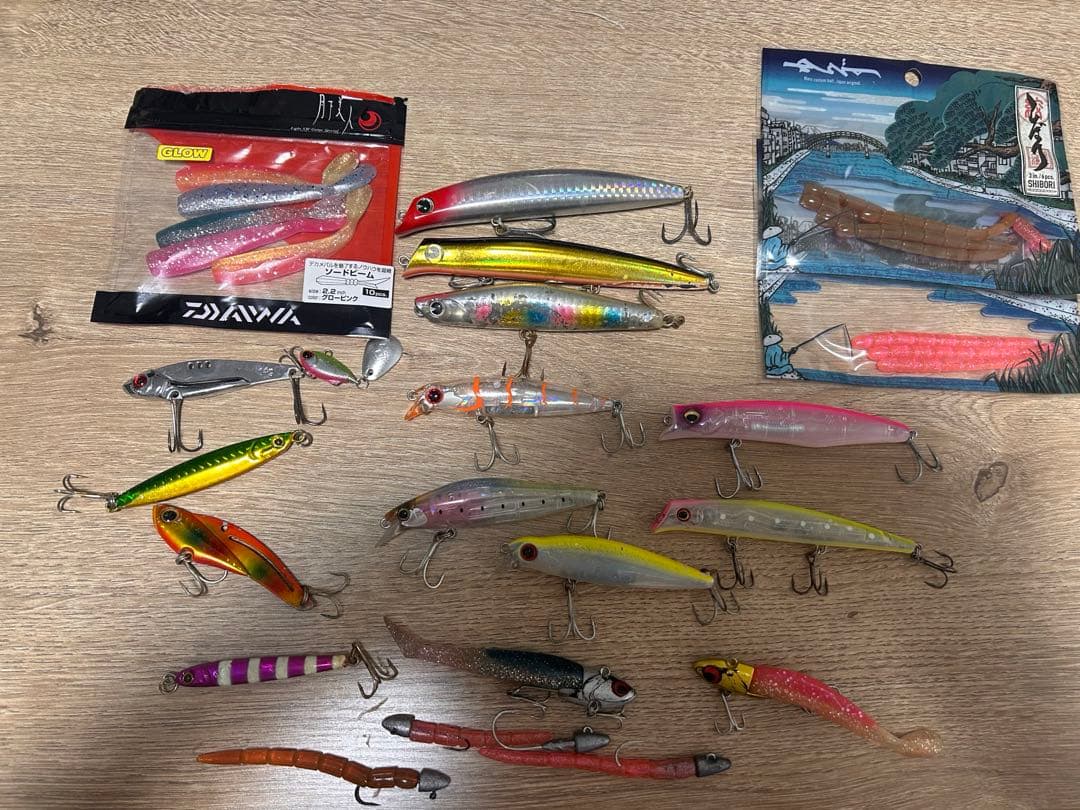 シーバス、青物ルアーセット