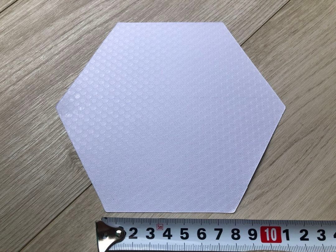 即発送！サーフボードクリアデッキパッド66枚入り(内ハーフ12枚)透明　ワックス