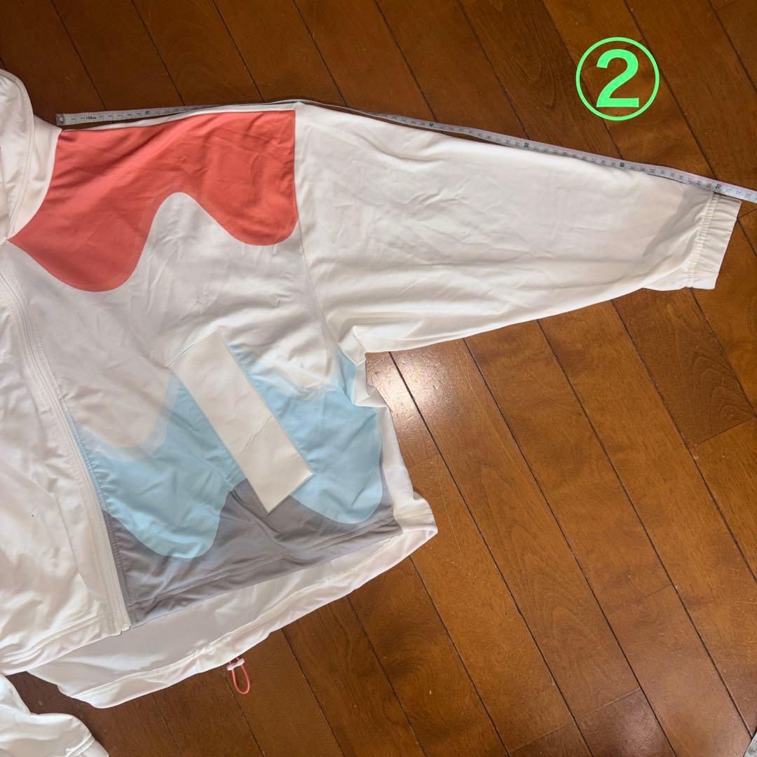 タグ付き新品未使用☆adidas × マリメッコ テニスジャケット パーカー　L
