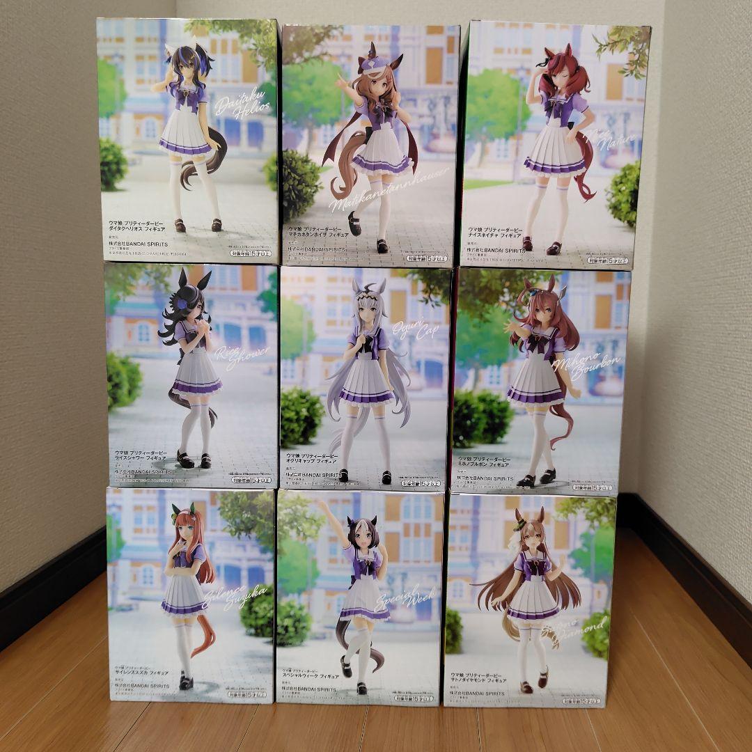 ウマ娘 プリティーダービー フィギュア 9体セットまとめ売り