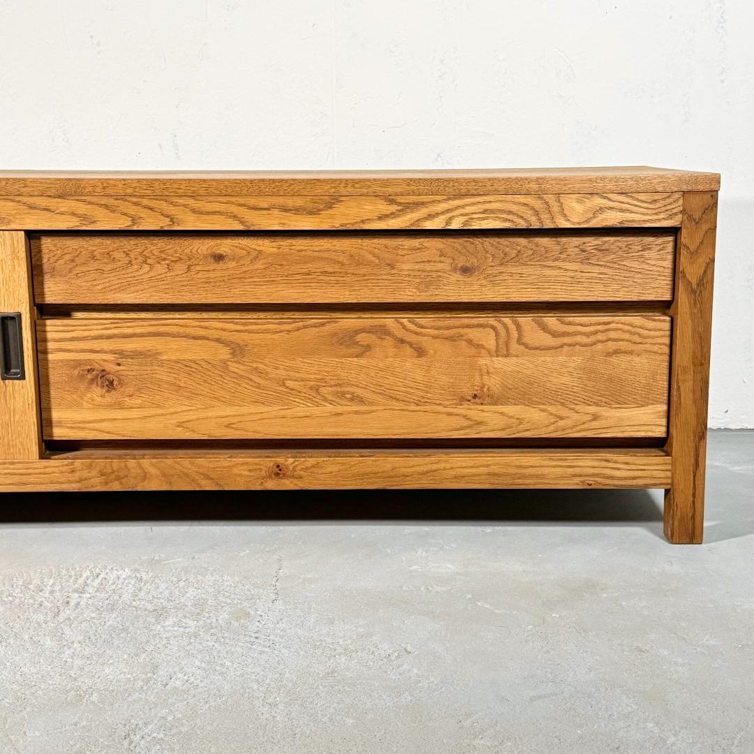 【美品】クラッシュゲート テスト 天然木 オーク テレビボード 幅165 廃盤品