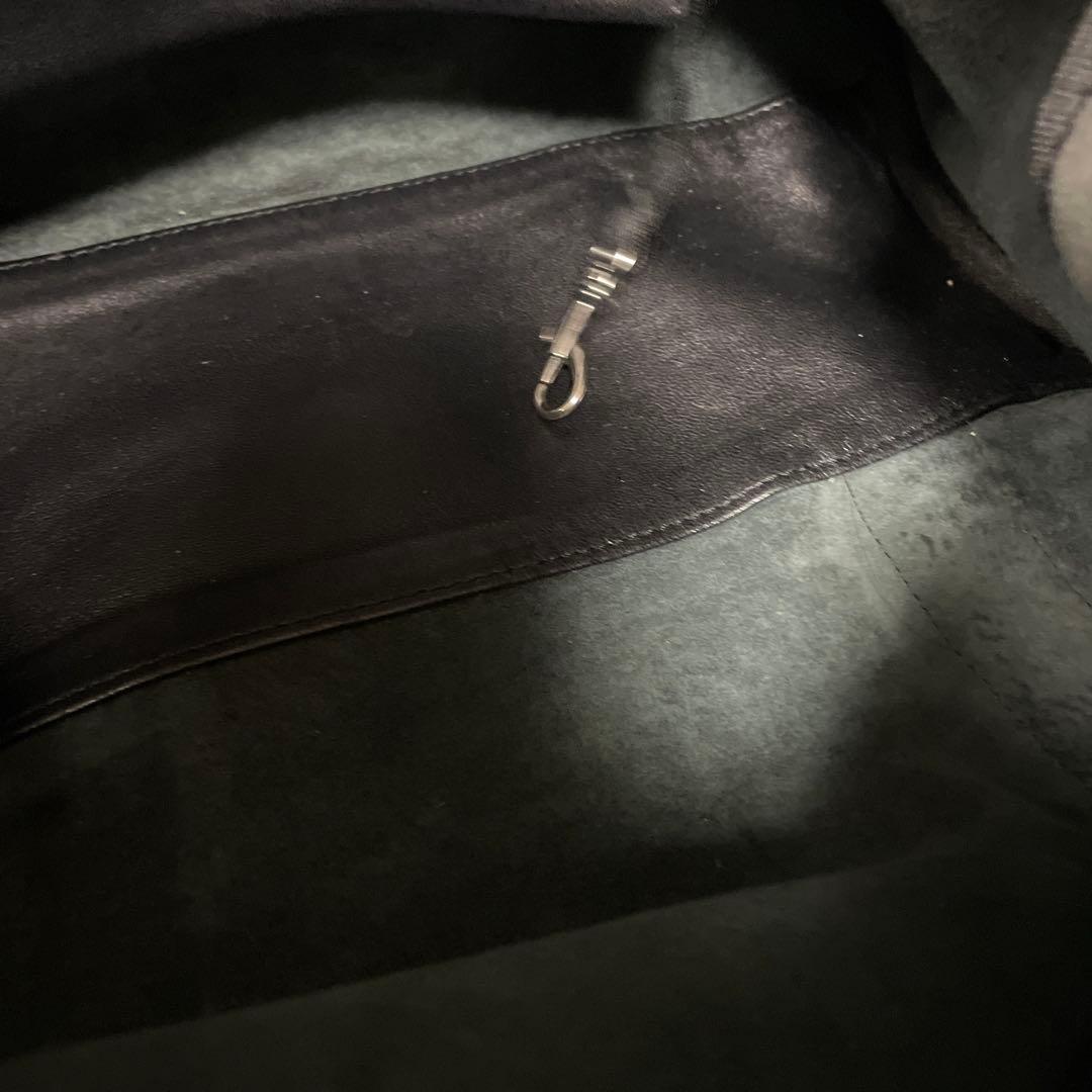 Repetto 軽量ラムスキンバッグ　ボストン　フリル付きレザーバッグ