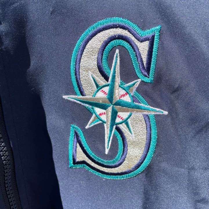 Majestic 90s~00s MLB S.マリナーズ 古着 プルジャケット