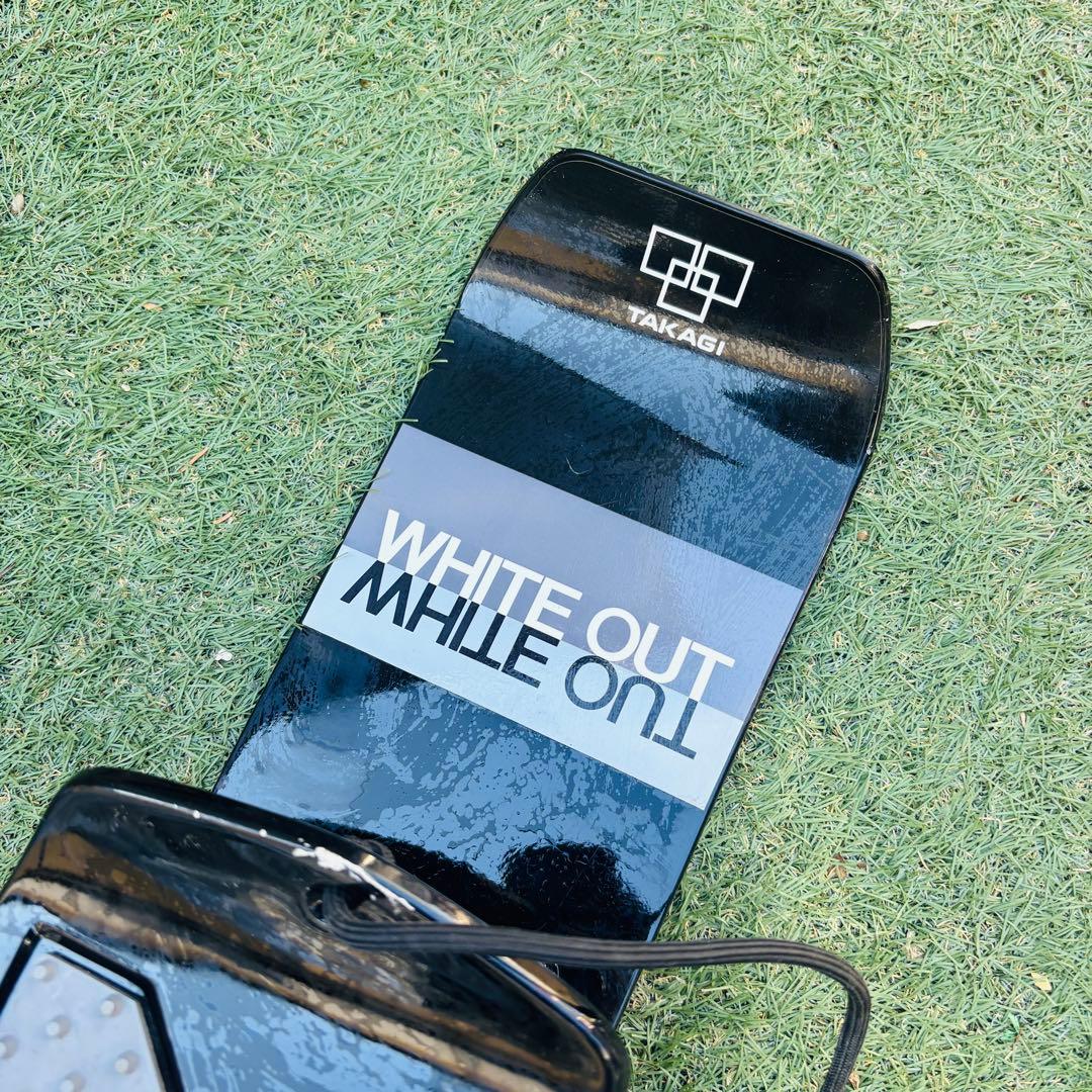 【希少】TAKAGI ZAPPER WHITEOUT スノースケート 122cm