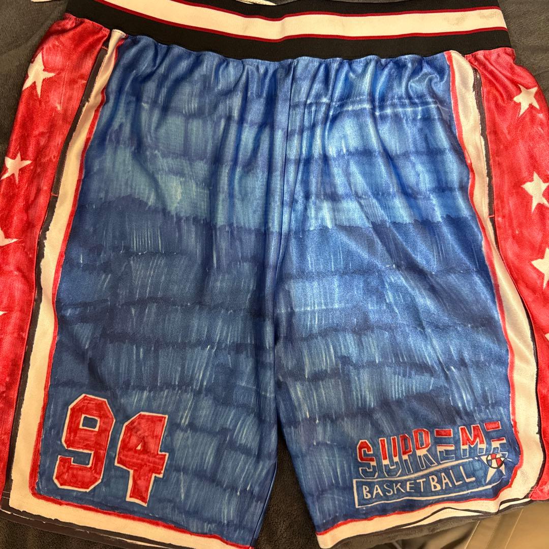 ウェア Supreme Marker Basketball Short \"Multi\"