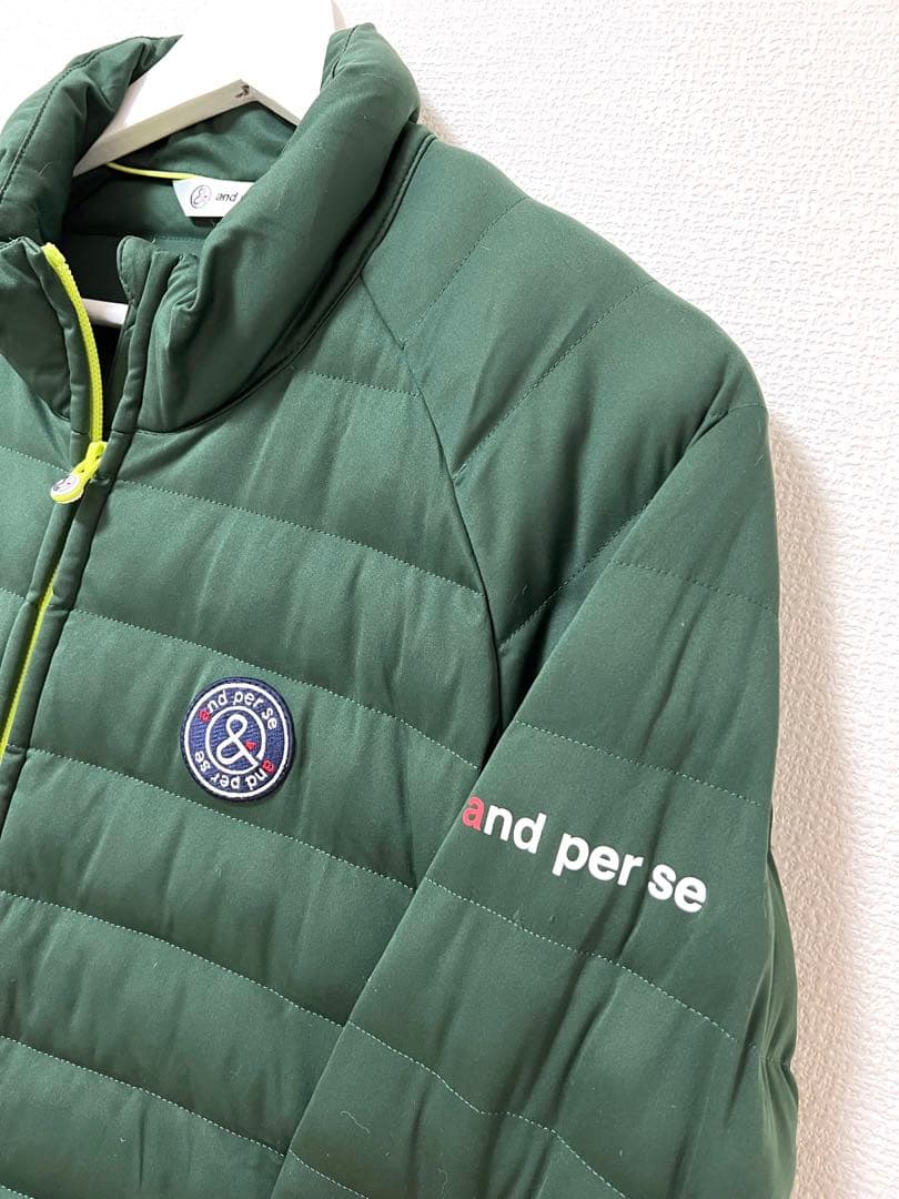 andperse アンパスィ　ダウン　ジャケット　ゴルフウェア　メンズ　値下げ
