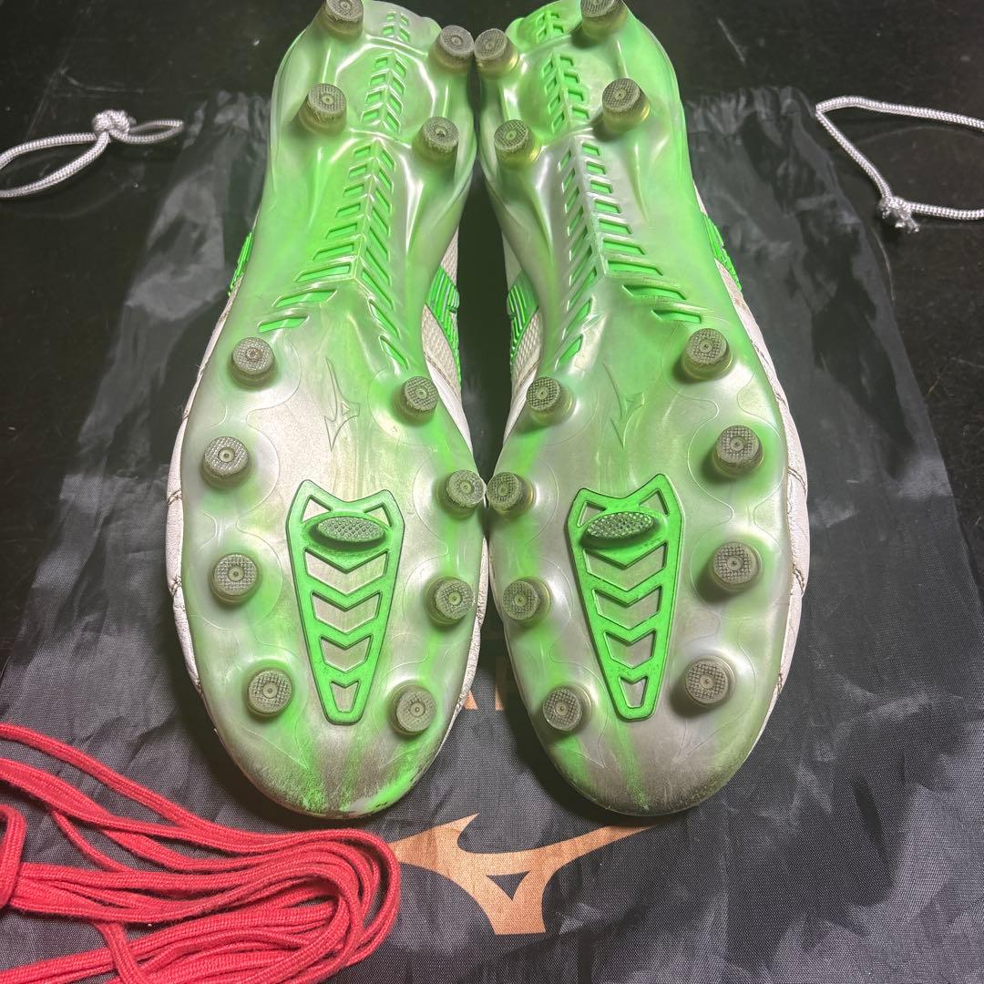 Mizuno Morelia Neo lIII ホワイト/グリーン26.5cm